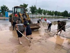 暴雨無情，新蒲有愛！新蒲建設(shè)集團(tuán)有限公司抗擊暴雨災(zāi)情在行動(dòng)